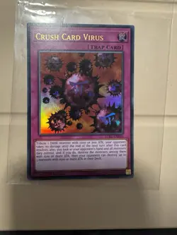 Yu-GI-Oh! Crush Card Virus LCKC-EN046 Ultra Rare 1st Edition (NM) - Image 1