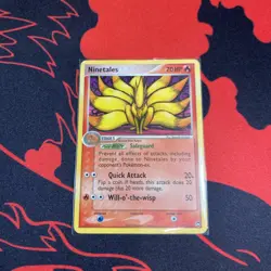 Pokemon TCG Ninetales 19/108 Power Keepers Non-Holo Card MP - Image 1