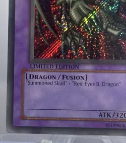 Yu-Gi-Oh! 1996 TCG B.Skull Dragon Limited Edition BPT-006 - Image 4
