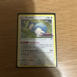Snorlax Holo Vivid Voltage Stamped 131/185 Promo Pokemon Card - Image 1