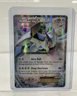 Pokemon TCG Lugia EX Ultra Rare Holofoil (2015) XY Fates Collide Card 68/98 - Image 1