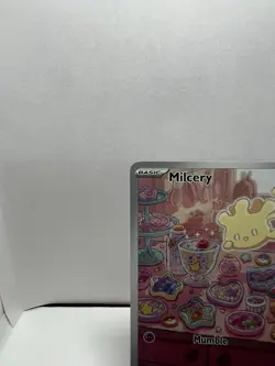 Milcery 152/142 Sv07: Stellar Crown SCR Holo Pokemon Card NM - Image 2