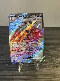 Pokemon TCG Charizard EX Scarlet & Violet Paldean Fates Promo Card #74 - Image 1