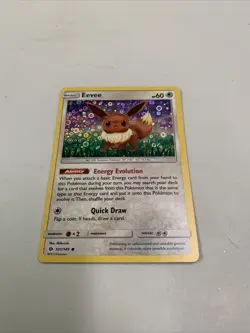 Eevee 101/149 2017 Cosmos Holo Espeon & Umbreon Collection English Pokemon Card - Image 1