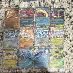 Pokemon TCG Holo GX 12 Card Lot Ninetales Hydreigon Milotic Mega Gengar Lugia - Image 1