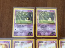 Pokemon TCG Gym Challenge Sabrina's Abra Kadabra Lot 12 Cards 2000 English - Image 2
