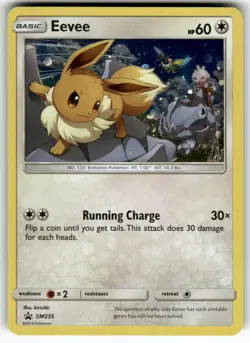 Eevee SM235 SM Promos LP Pokemon Card TCG - Image 1