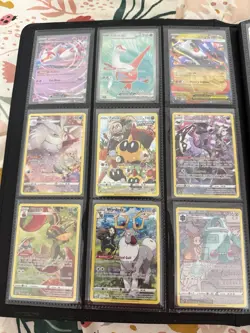 Pokemon Card Lot! Espeon Gyarados Entei Charmander And More! Binder Included! - Image 2