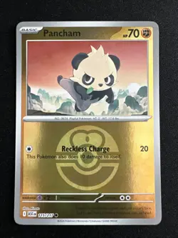 Pancham 115/217 (Love Ball) Reverse Holo Ascended Heroes Pokemon Card NM - Image 1