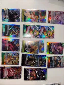 Bandai One Piece CCG Card Lot SR/SEC+ Only - ALL NM - Image 1