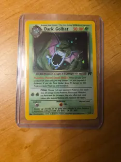 Pokemon Dark Golbat Holo Rare TCG Card Unlimited 7/82 DA102091 - Image 3