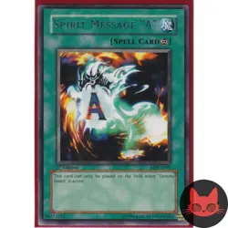 Yugioh Spirit Message "A" LON-E091 Rare 1st Edition NM - Image 1