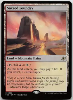 Sacred Foundry Edge of Eternities 256 NM R - Image 1