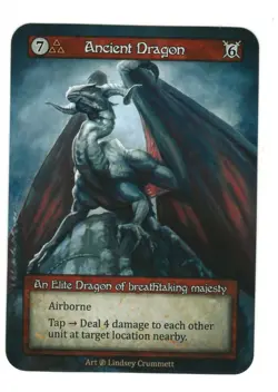 SCR Ancient Dragon Beta Dragon Sorcery Contested Realm TCG - Image 1