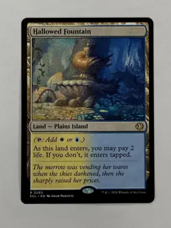 Hallowed Fountain 265 Rare Lorwyn Eclipsed Magic: The Gathering Near Mint - Image 1