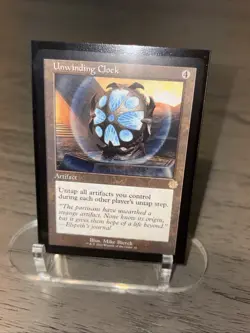 UNWINDING CLOCK RETRO MTG MAGIC BROTHERS' WAR NM - Image 1