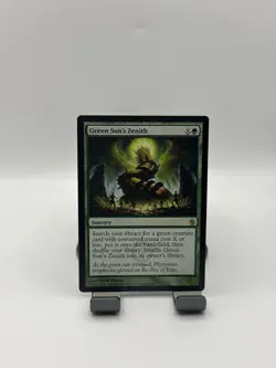 MTG, Green Sun's Zenith 81 NM Mirrodin Besieged Regular - Image 1