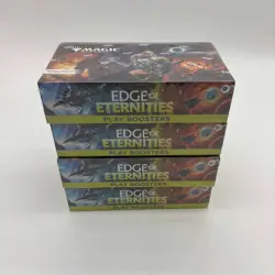 Lot (4) Magic The Gathering Edge of Eternities EOE Play Booster Box 2025 Sealed - Image 1