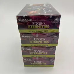 Lot (4) Magic The Gathering Edge of Eternities EOE Play Booster Box 2025 Sealed - Image 4