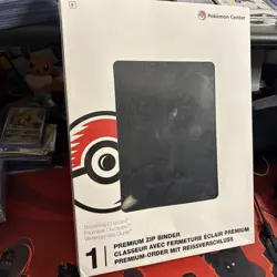 POKEMON CENTER Exclusive Scorching Charizard Premium 9 Pocket Binder NEW IN BOX! - Image 1