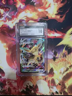Pokemon Leafeon VMAX 003/069 Full Art S6a: Eevee Heroes Japanese CGC 10 - Image 1