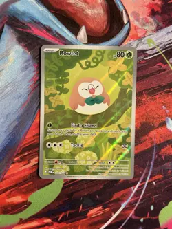 Pokemon Rowlet 090/088 Perfect Order 2026 Illustration Rare NM - Image 1
