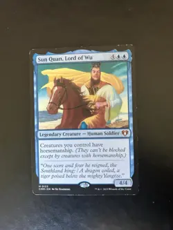 Sun Quan, Lord of Wu Commander Masters Mythic Card Regular - Image 1