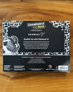 POKEMON TCG CHAMPIONS PATH COLLECTION DUBWOOL V BOX FACTORY SEALED NEW A - Image 2