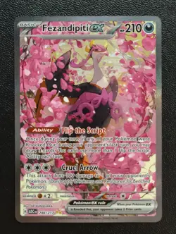 Pokemon TCG - Fezandipiti ex 288/217 - Special Illustration Rare Ascended Heroes - Image 1