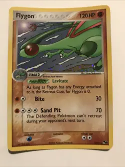 FLYGON 3/17 Holo pokemon card POP Series 4 - Image 1