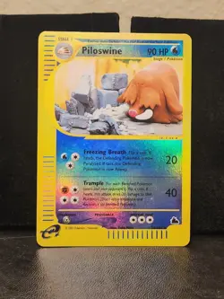Piloswine - 43/144 - Pokemon Skyridge Reverse Holo Rare Card Nintendo Card Game - Image 1