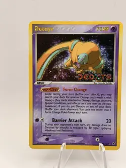 2005 Pokemon Deoxys (Defense Forme) 18/107 EX Deoxys Reverse Holo Rare - Image 1