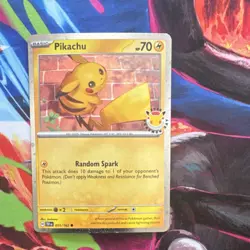 Pokemon TCG EX 5 Card Lot Pikachu Moltres Manectric Abomasnow Bouffalant - Image 2
