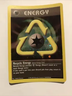 Recycle Energy - WOTC League Promo Pokemon - Holo Card - Image 1