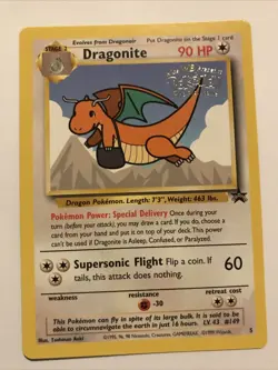 Pokemon TCG Dragonite Black Star Promo Card #5 - Image 1