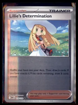 Pokemon Lillie's Determination Mega Evolution 119/132 Reverse Holo 4 Card Lot - Image 1