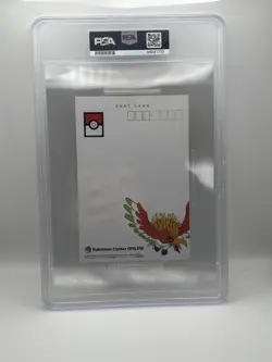 2019 POKEMON CENTER ONLINE MONTHLY POSTCARD JUNE 2019 DEX NO. 152-201 PSA 10 - Image 2