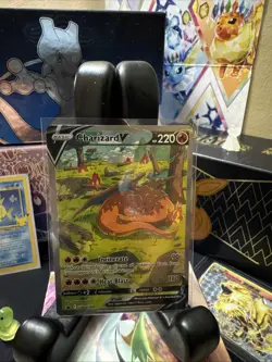 Pokemon Charizard V SWSH260 Sword & Shield Promo Card Holo - Image 1
