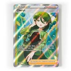 Pokemon - Cheryl - 159/163 - SWSH Battle Styles - Full Art Trainer - Image 1