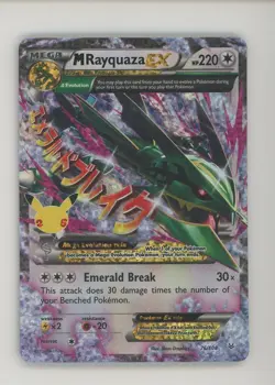2021 Pokemon Celebration Classic XY Roaring Skies #76 M Rayquaza EX - Image 1