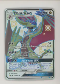 2019 Pokemon Sun & Moon Hidden Fates #SV78 Full Art Noivern GX - Image 1