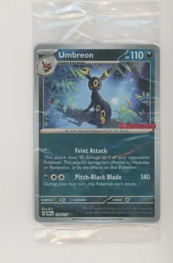 2023 Pokemon OBF EN GameStop Exclusive #130 Umbreon Sealed - Image 1