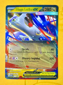 Mega Latias ex Black Star Promo 011 NM Pokemon TCG Mega Evolution - Image 1