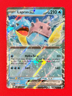 Lapras ex 022/088 - Double Rare - Pokemon TCG: Perfect Order - English NM - Image 3