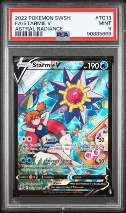 Starmie V #TG13/TG30 PSA 9 Astral Radiance Pokemon - Image 3