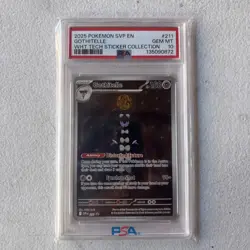 2025 POKEMON SVP EN-SV BLACK STAR PROMO #211 GOTHITELLE PSA 10 - Image 1