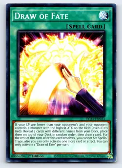 Draw of Fate Common Egyptian God Deck: Slifer the Sky Dragon EGS1-EN033 LP - Image 1
