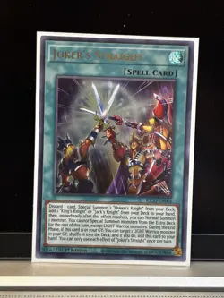 Yu-Gi-Oh! Joker's Straight Spell King's Court 1st Ed KICO-EN004 Konami - Image 1