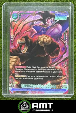Great Ape Son Gohan Alternate Art Dragon Ball Super Fusion World Saiyan's Pride - Image 1