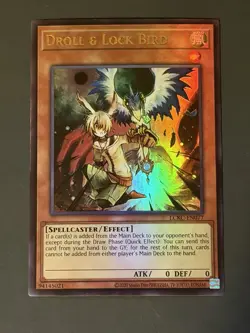 Droll and Lock Bird LCKC-EN077 Legendary Kaiba Collection Unlimited - Image 1